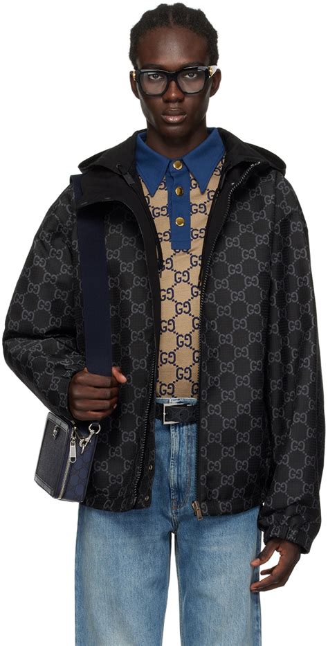 gucci coats mens|gucci jacket without hoodie.